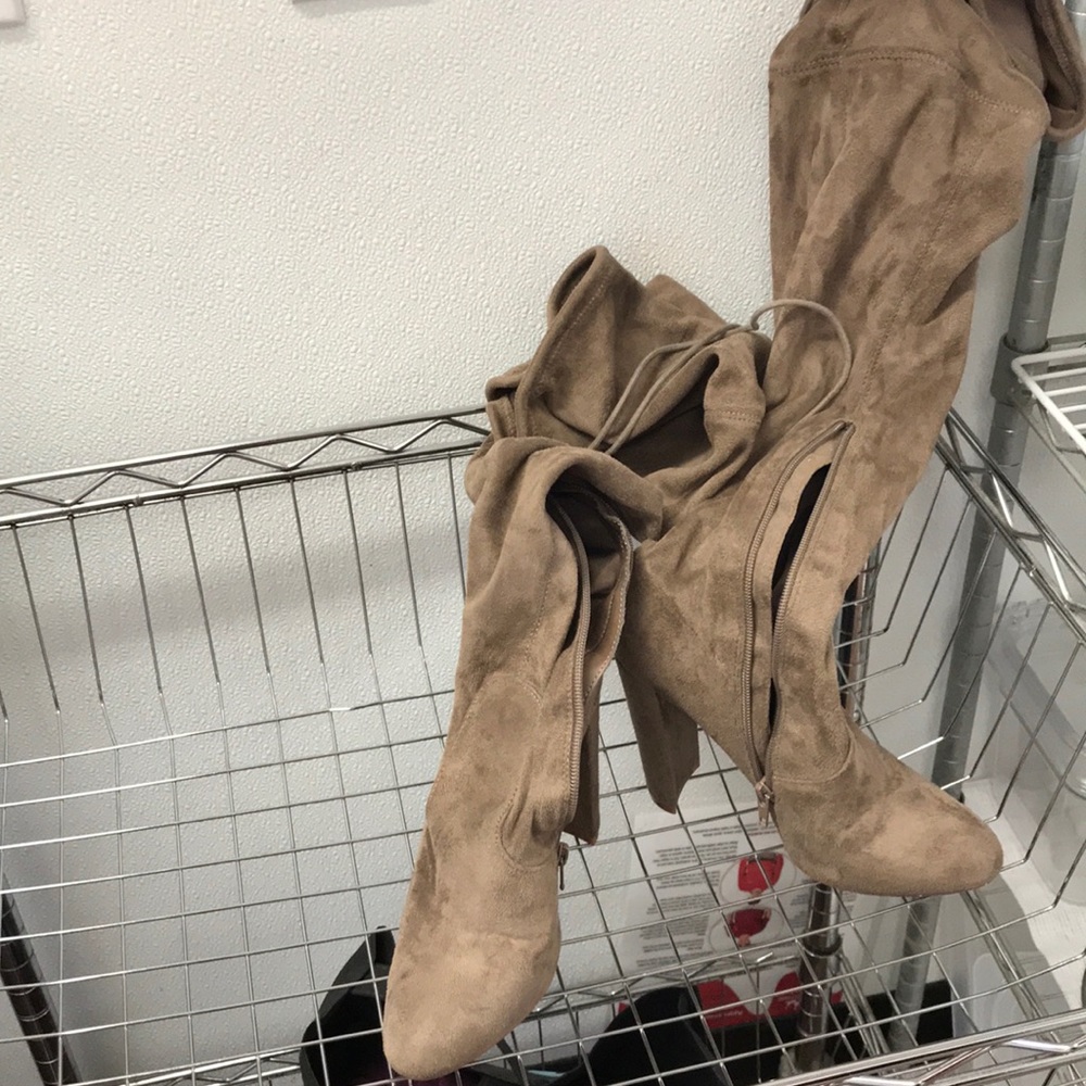 Thigh high boots size 7
